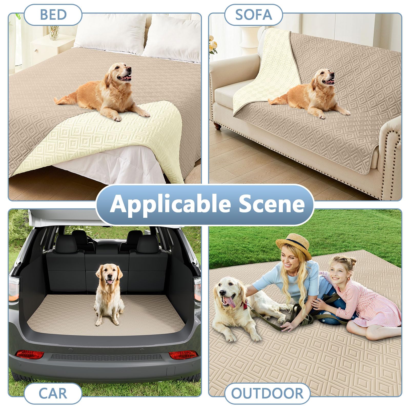 Hyha washable dog blanket cleans easily in machine wash at 86 F