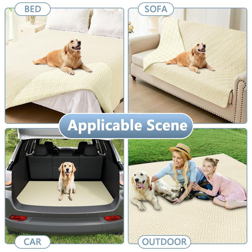 hyha waterproof dog blanket washable and easy to care for after machine washing.