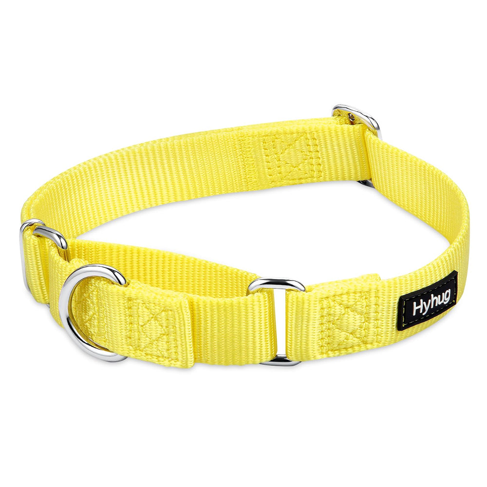 Hyhug martingale collar large yellow tightening-mechanism note supports safe training
