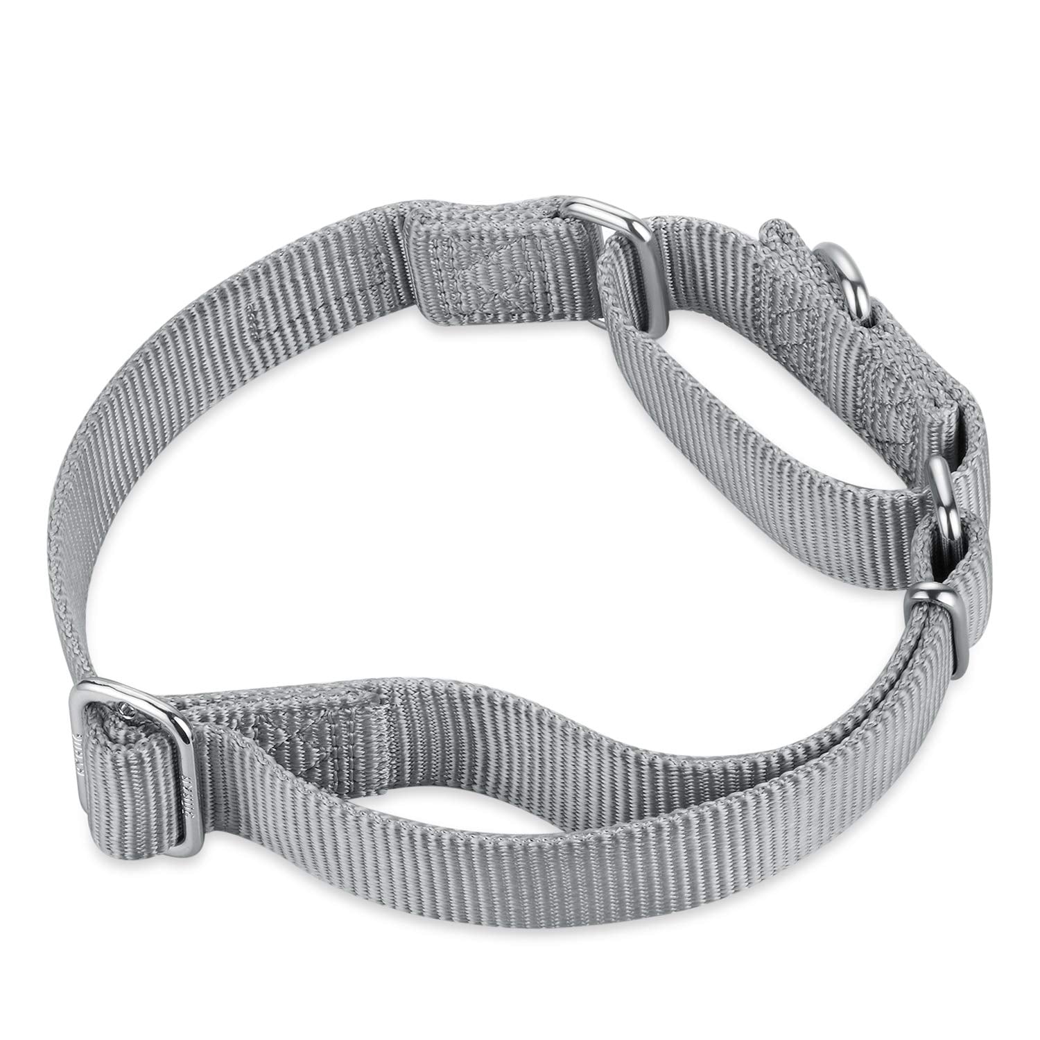 Hyhug martingale collar small gray escape-proof design supports training and safety.