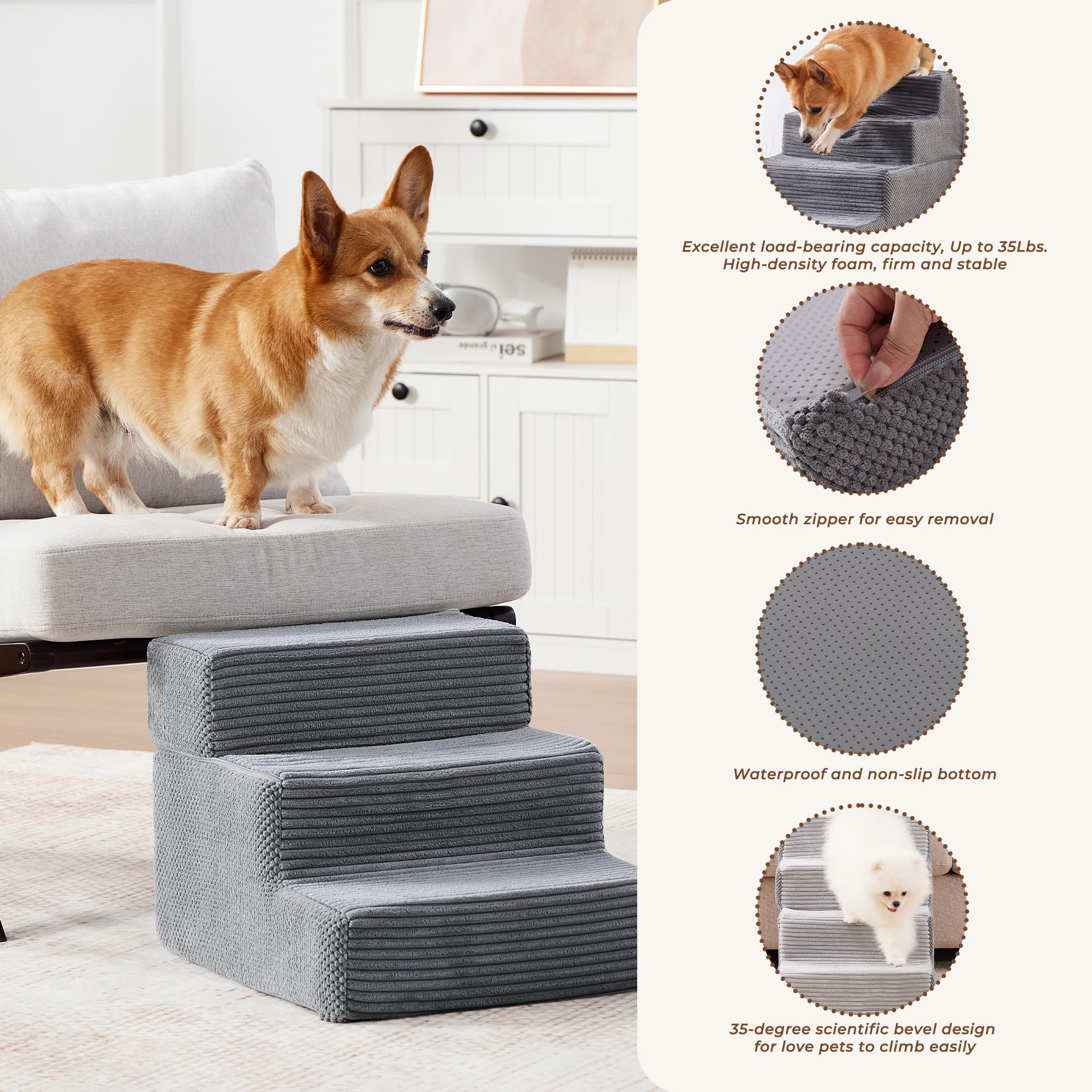 HYLEORY pocket and cover highlight removable cleaning-friendly design.