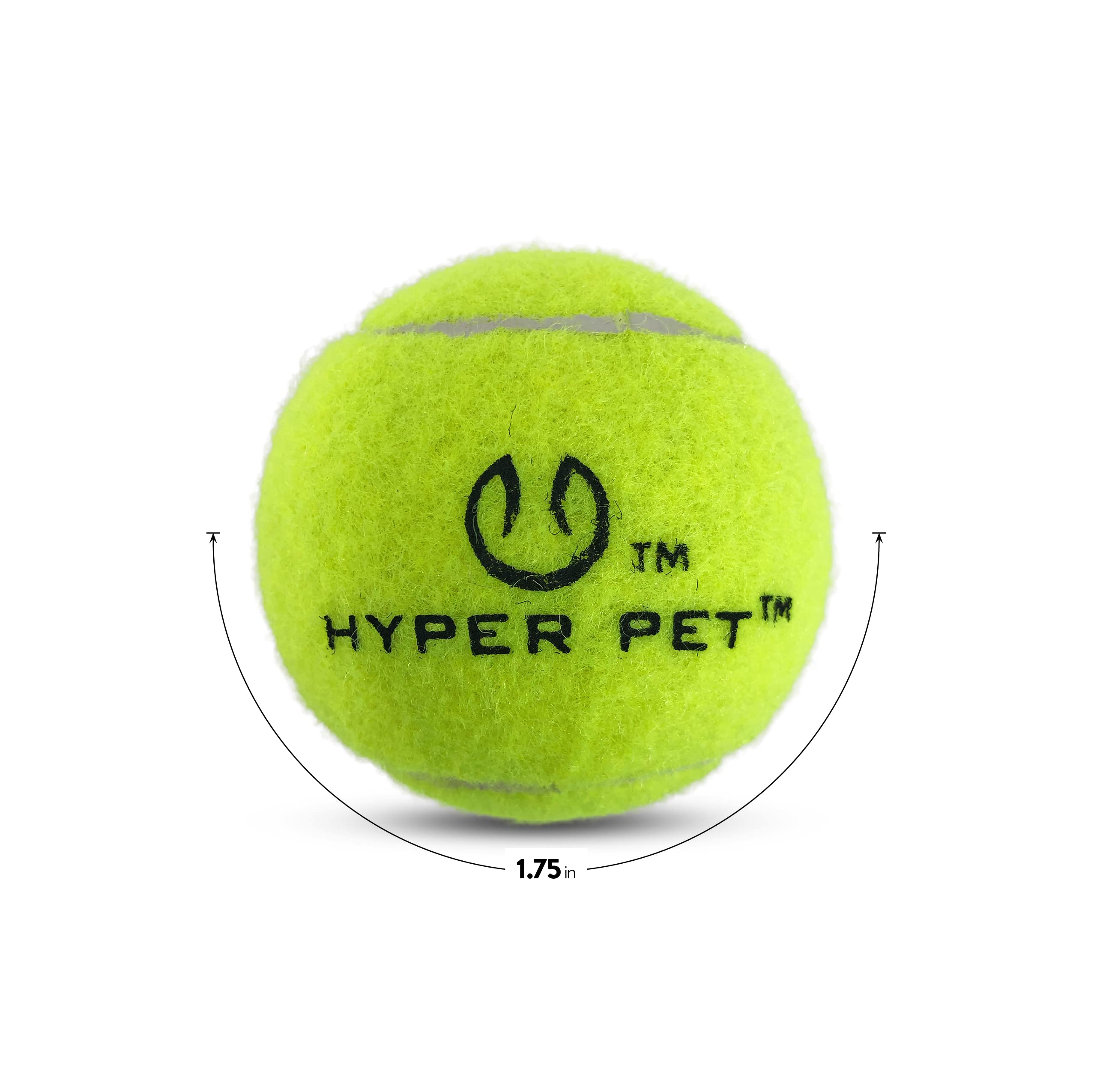Hyper Pet green floating tennis ball on water supports puddle retrieves.