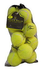 Hyper Pet tennis ball pink on grass for easy spotting during playtime.