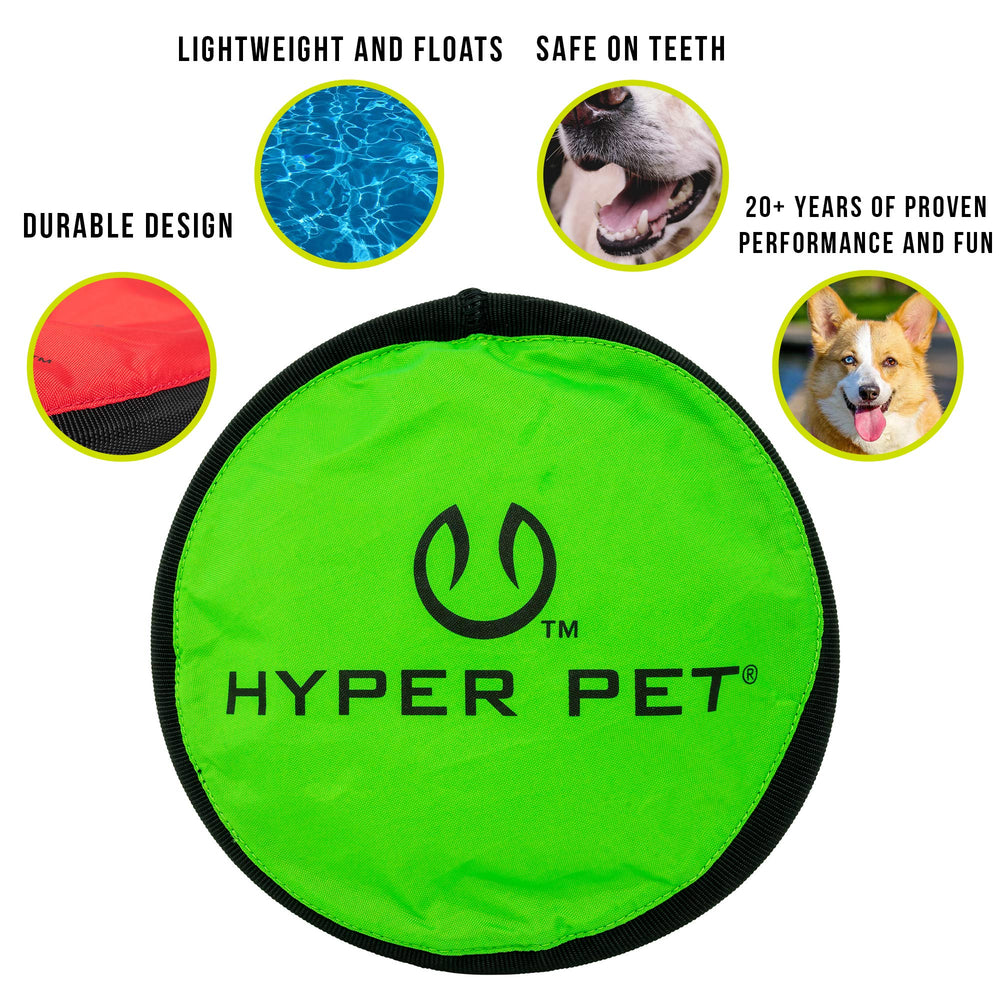 Hyper Pet Flippy Flopper two-pack adds variety for fetch.