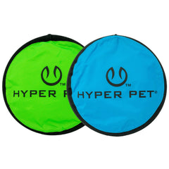 Hyper Pet Flippy Flopper disc floats on water for fetch.
