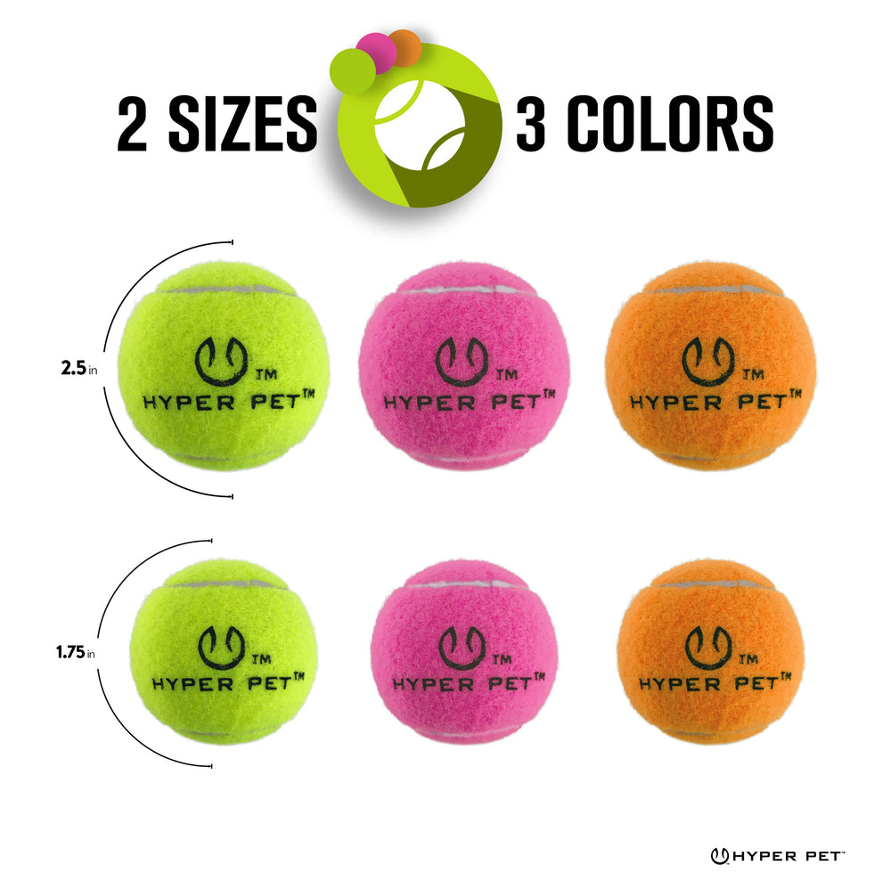 Hyper Pet ball applications with compatible launchers for easy throwing.