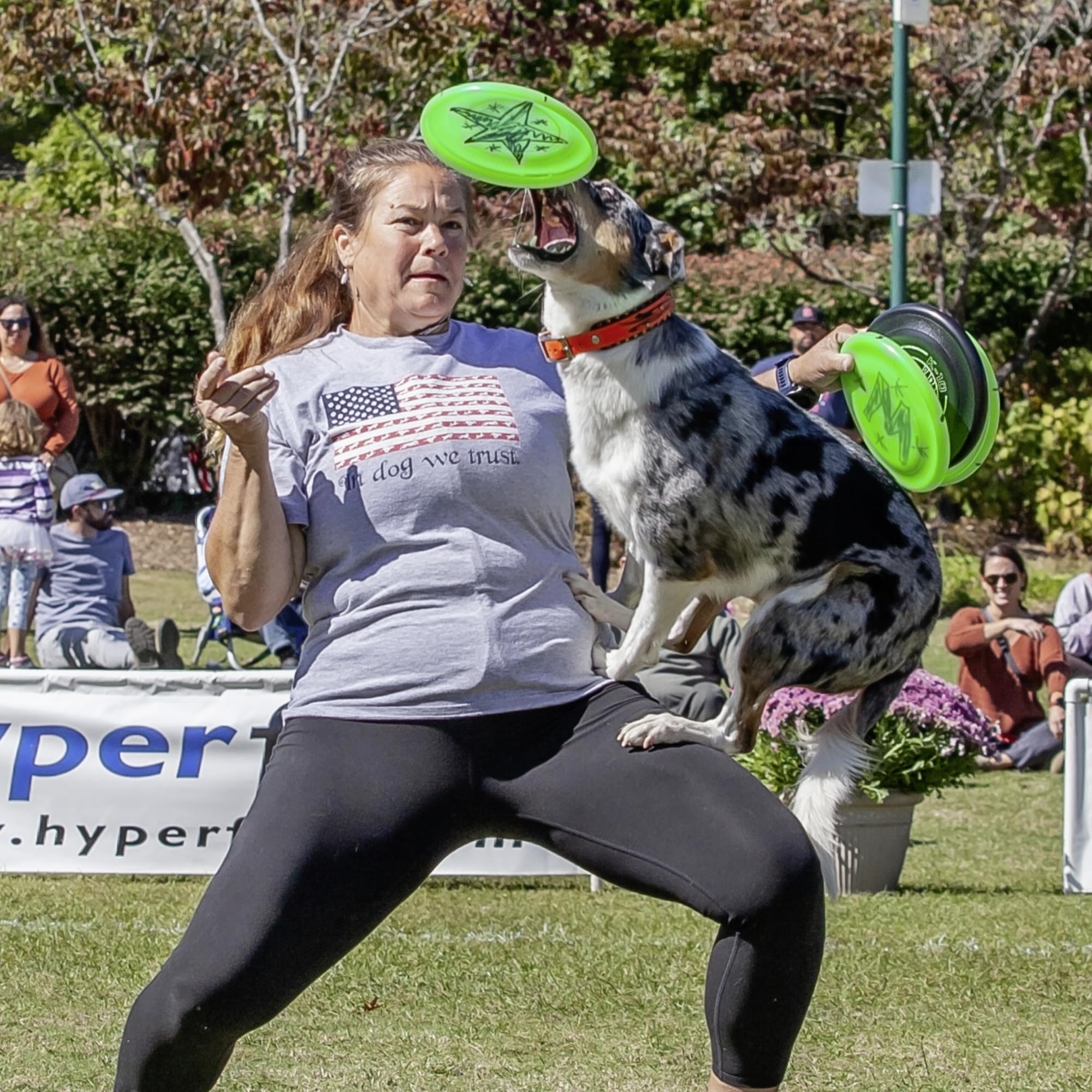 Hyperflite K-10 Jawz Yellow Disc durable option for competitive dogs.