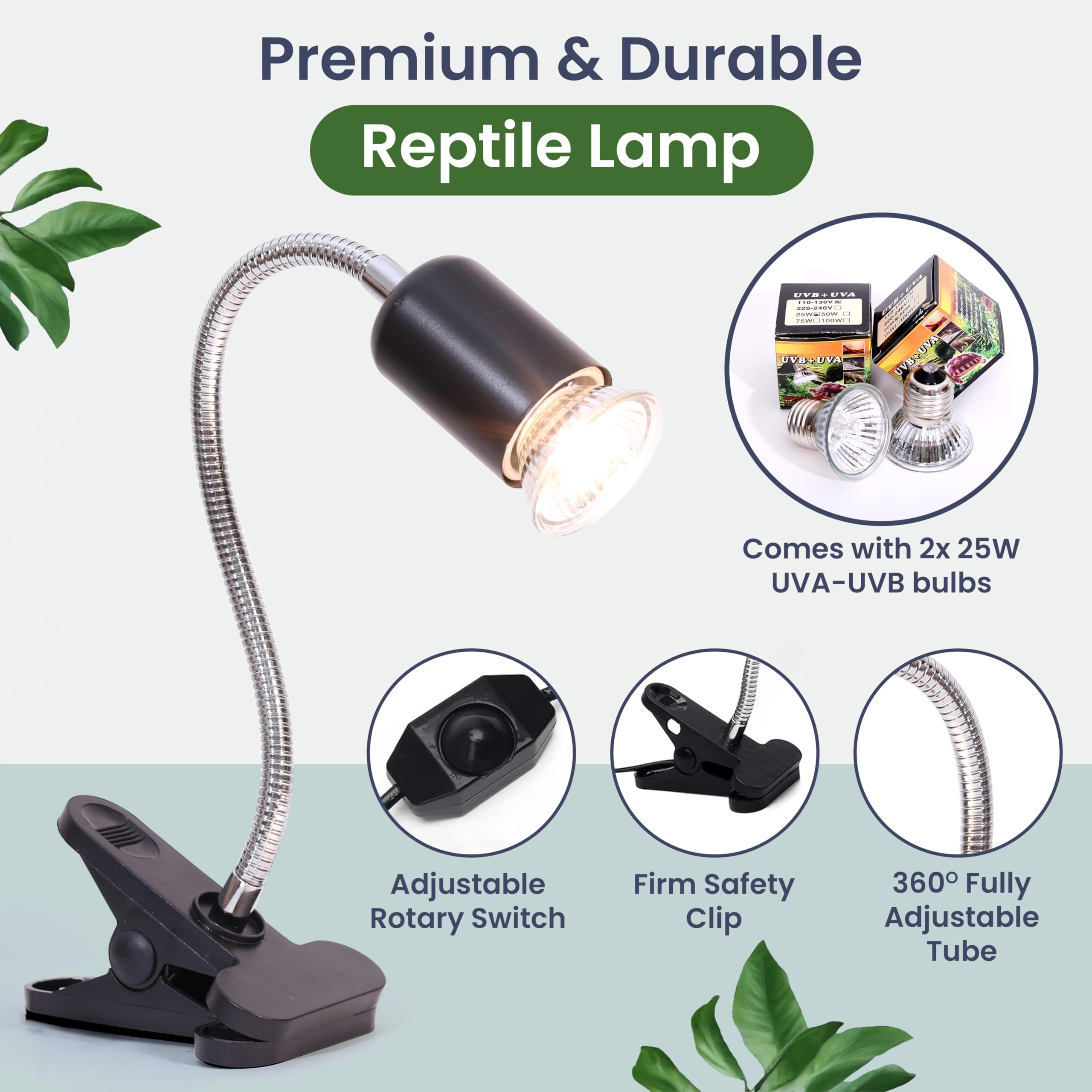 HYPESIDE small turtle tank kit water filter keeps water clear and quiet