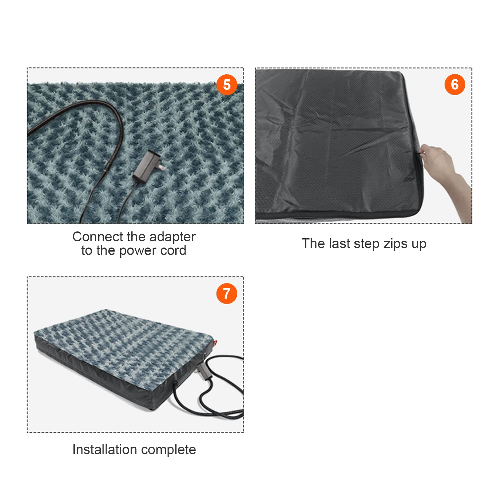 HyphessAda orthopedic foam supports joints during rest