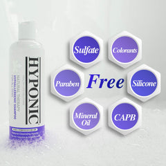 HYPONIC hypoallergenic shampoo rich lather demonstrates coat volume lift