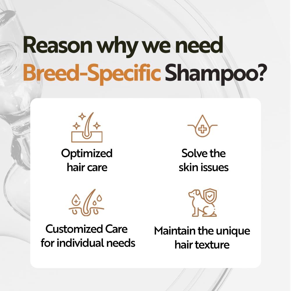 HYPONIC hypoallergenic formula offers gentle care for Bichon Frise bath time