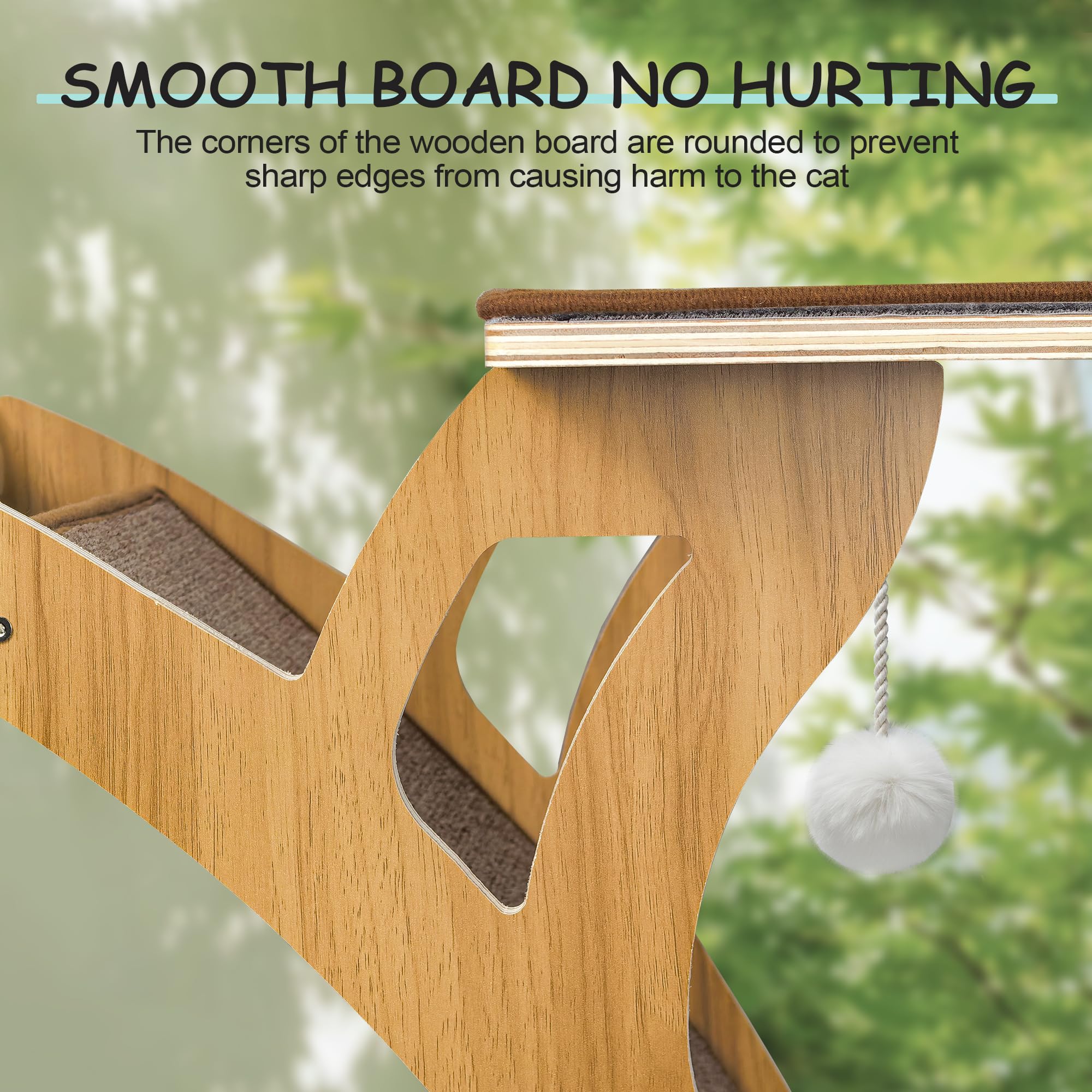 HYUVCX perch uses strong suction cups for stable hold.