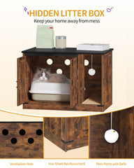 Hzuaneri cat bell and scratching ball provides interactive play