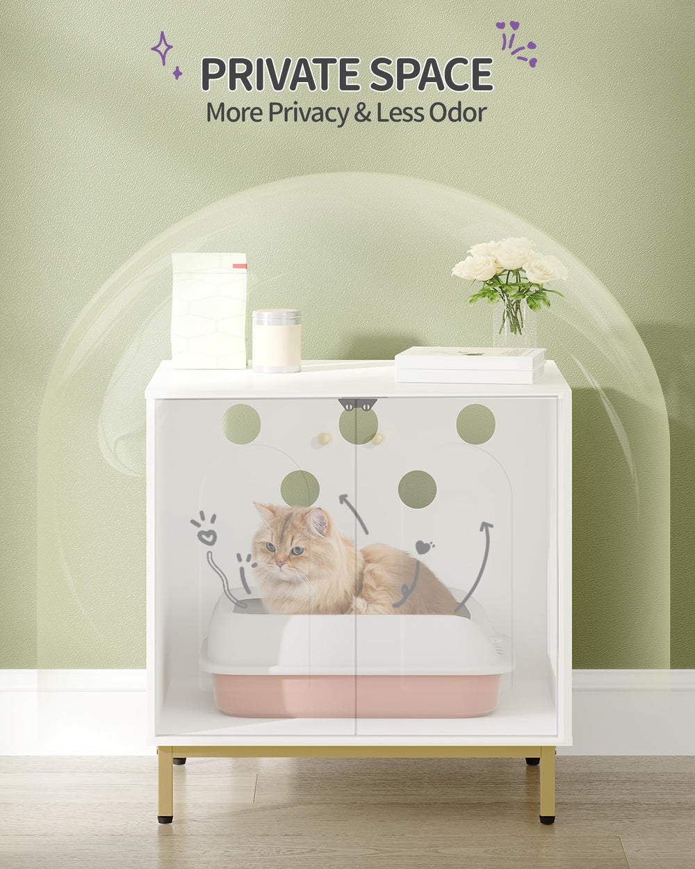 Hzuaneri room placement in bedroom illustrating privacy and easy maintenance