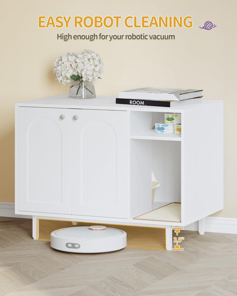 Hzuaneri ventilation holes illustrate airflow that helps odor management