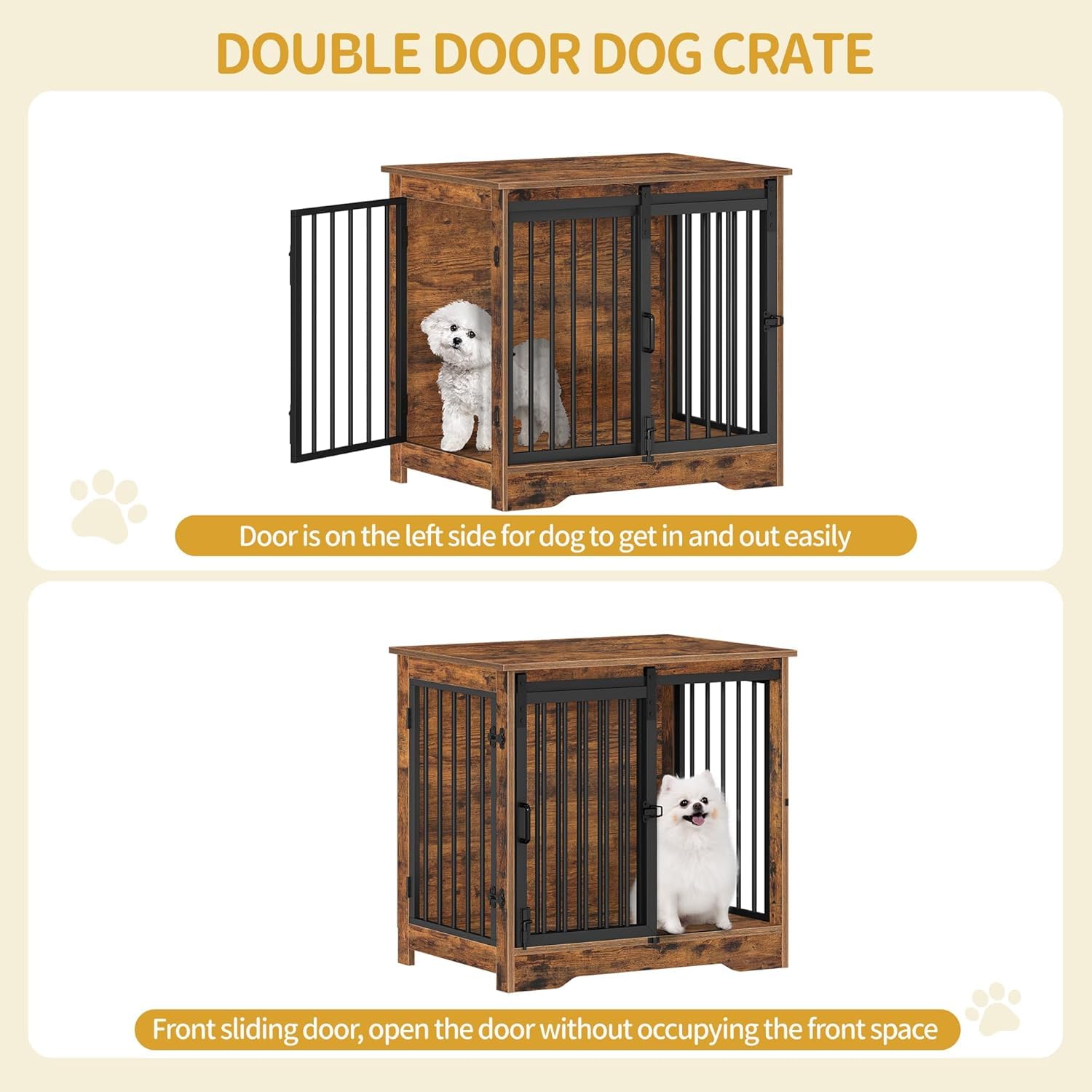 Hzuaneri crate anti-chew and escape design; protective edge details highlighted.