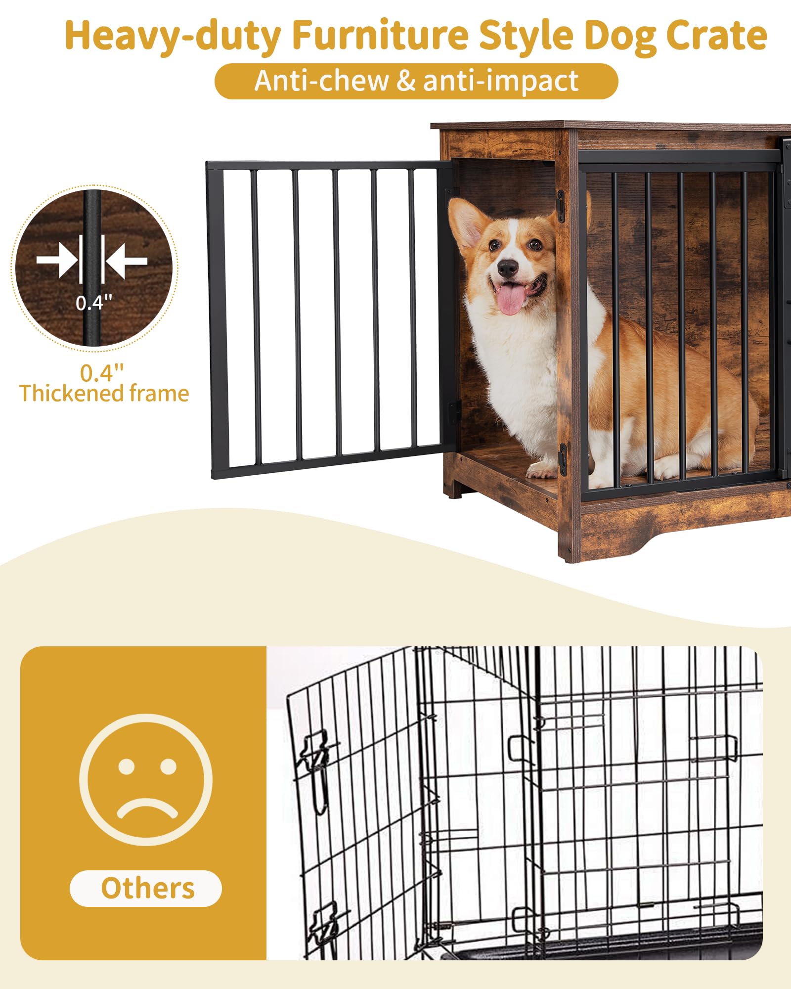 Hzuaneri crate interior dimensions diagram for fit