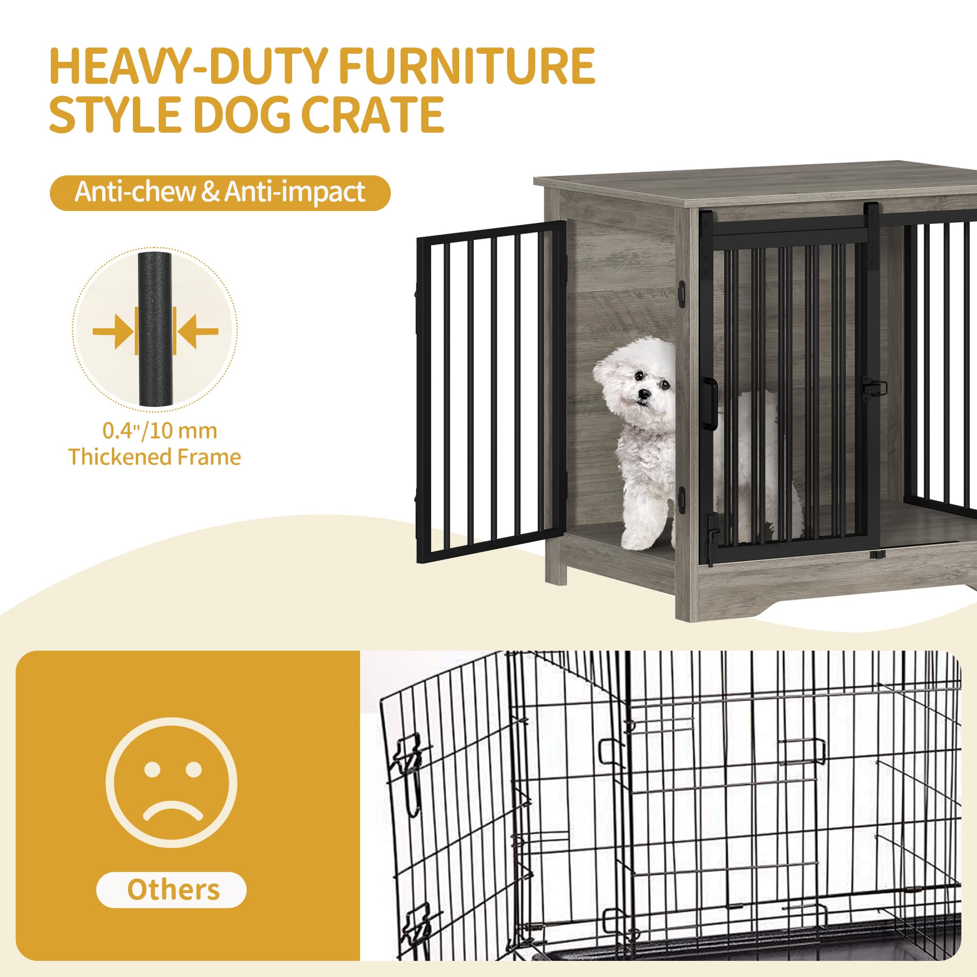 Hzuaneri two-door access eases feeding and comfort