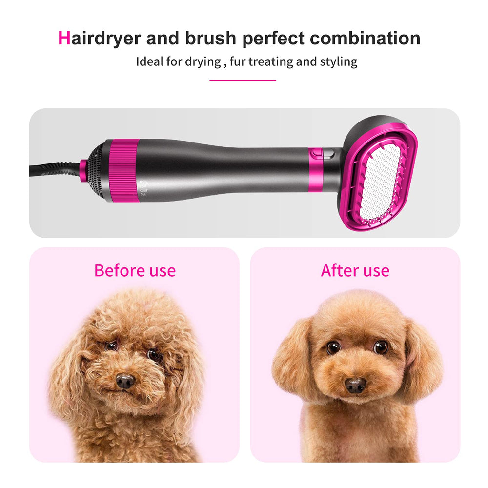 HZXINWANG lightweight handle design provides comfortable grip for longer grooming