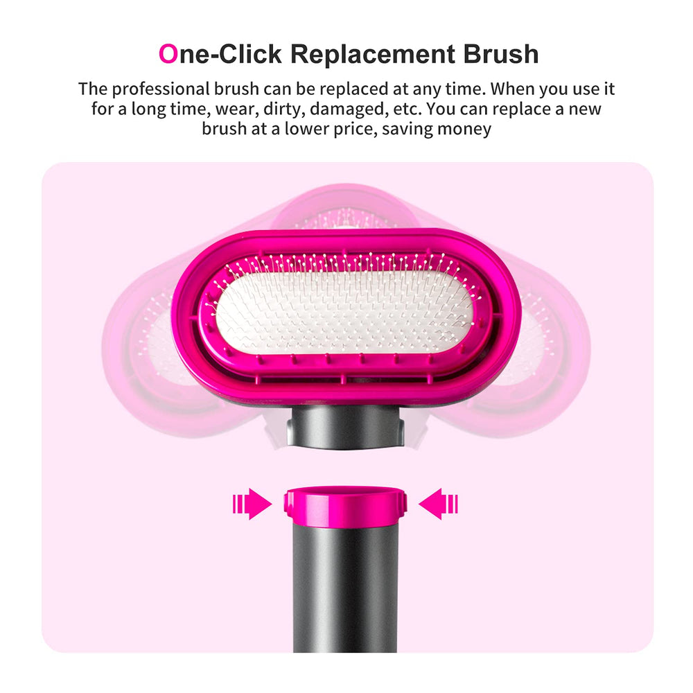 HZXINWANG replaceable brush head simplifies maintenance and head cleaning