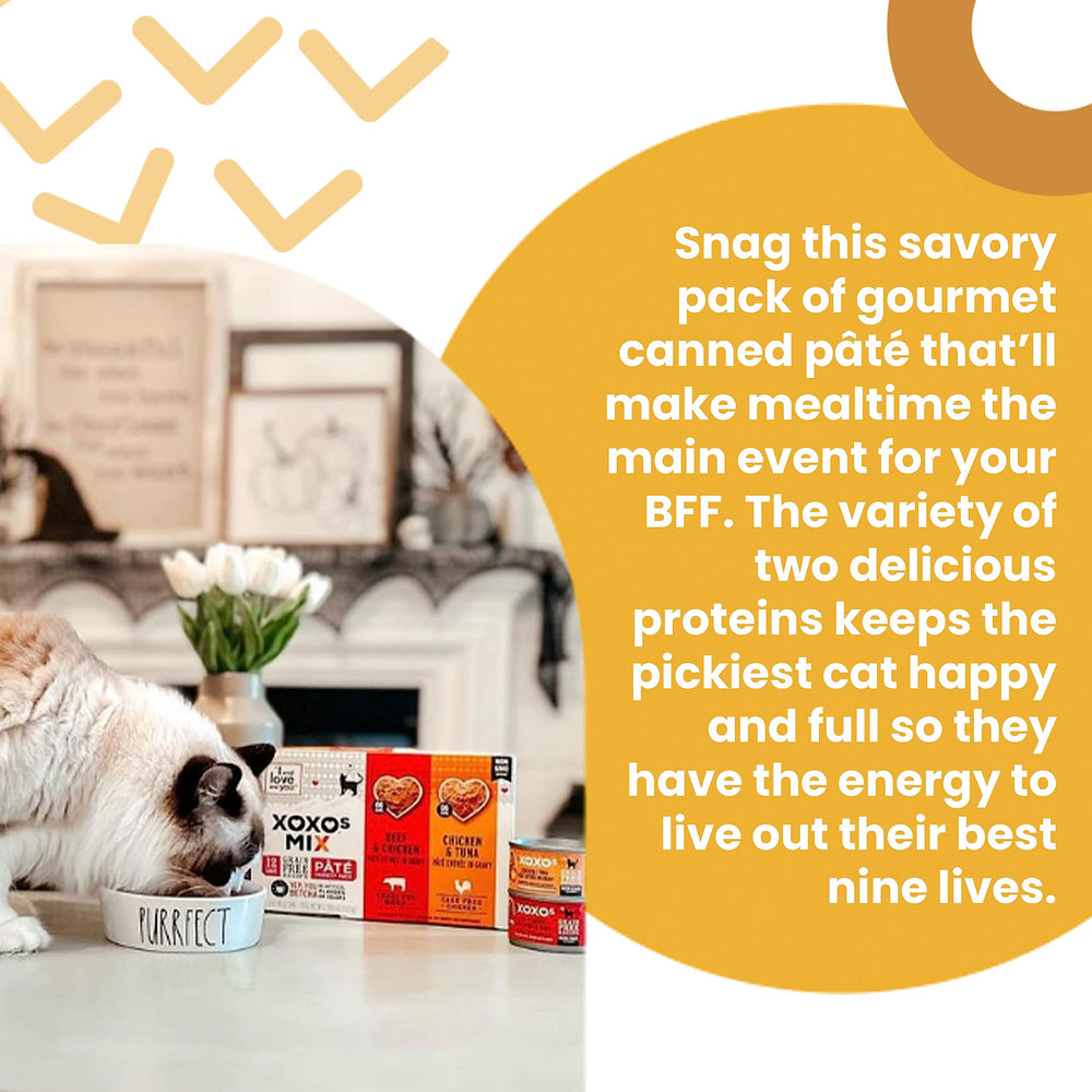 i and love and you xoxos wet cat food nutrient-rich collection suggests balanced vitamins and minerals