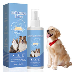 iALTERLL Potty Training Spray bottle closeup shows a safe, fragrance-free training aid.