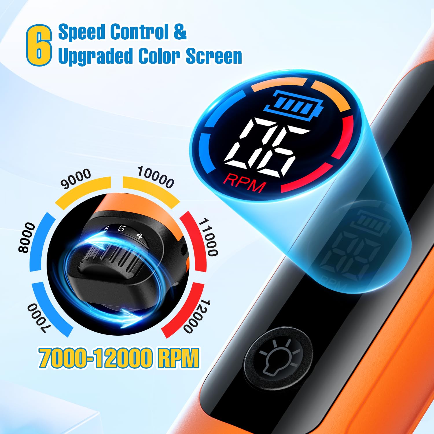 ianciu dog nail grinder quiet motor reduces stress during trims
