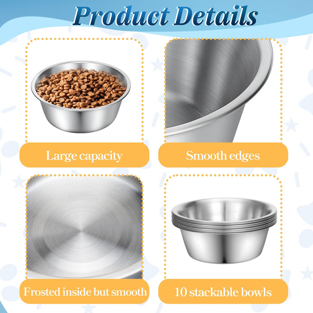 IANFAN dishwasher-safe stainless bowls ensure quick, easy cleanup after meals.