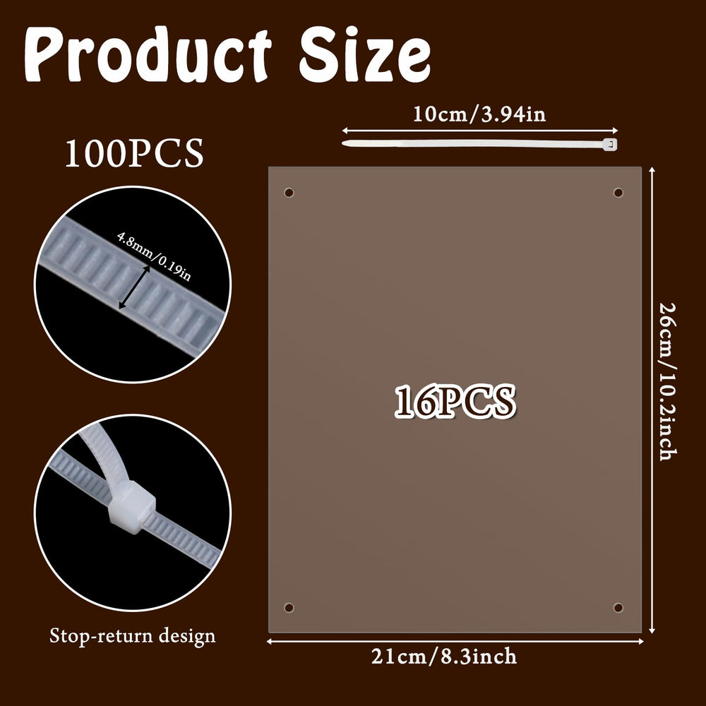 IANFAN protector-urina-jaula-chinchilla-panel-04: protección adaptable para jaula de chinchilla