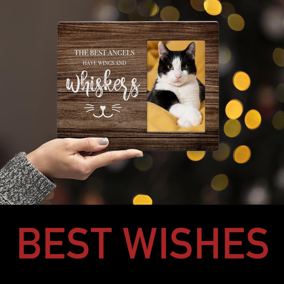 IAXIC Pet Memorial Frame backboard and assembly enable quick photo swaps for updated memories.