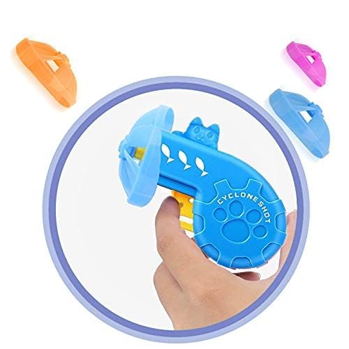 IAXSEE cat fetch toy in action propeller whirring