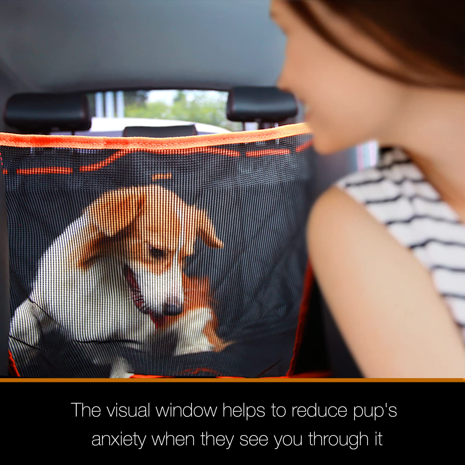 iBuddy back seat protector crew cab keeps interior clean during trips.
