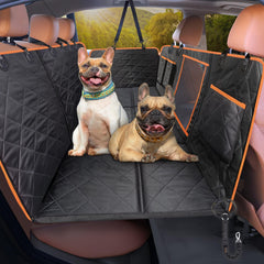iBuddy dog seat cover back-seat hammock protects seats and contains fur