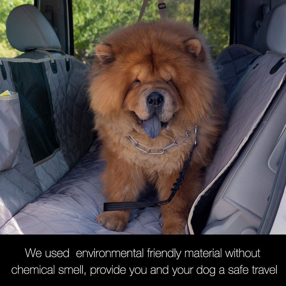 iBuddy dog seat cover easy install ensures quick setup and cleanup.
