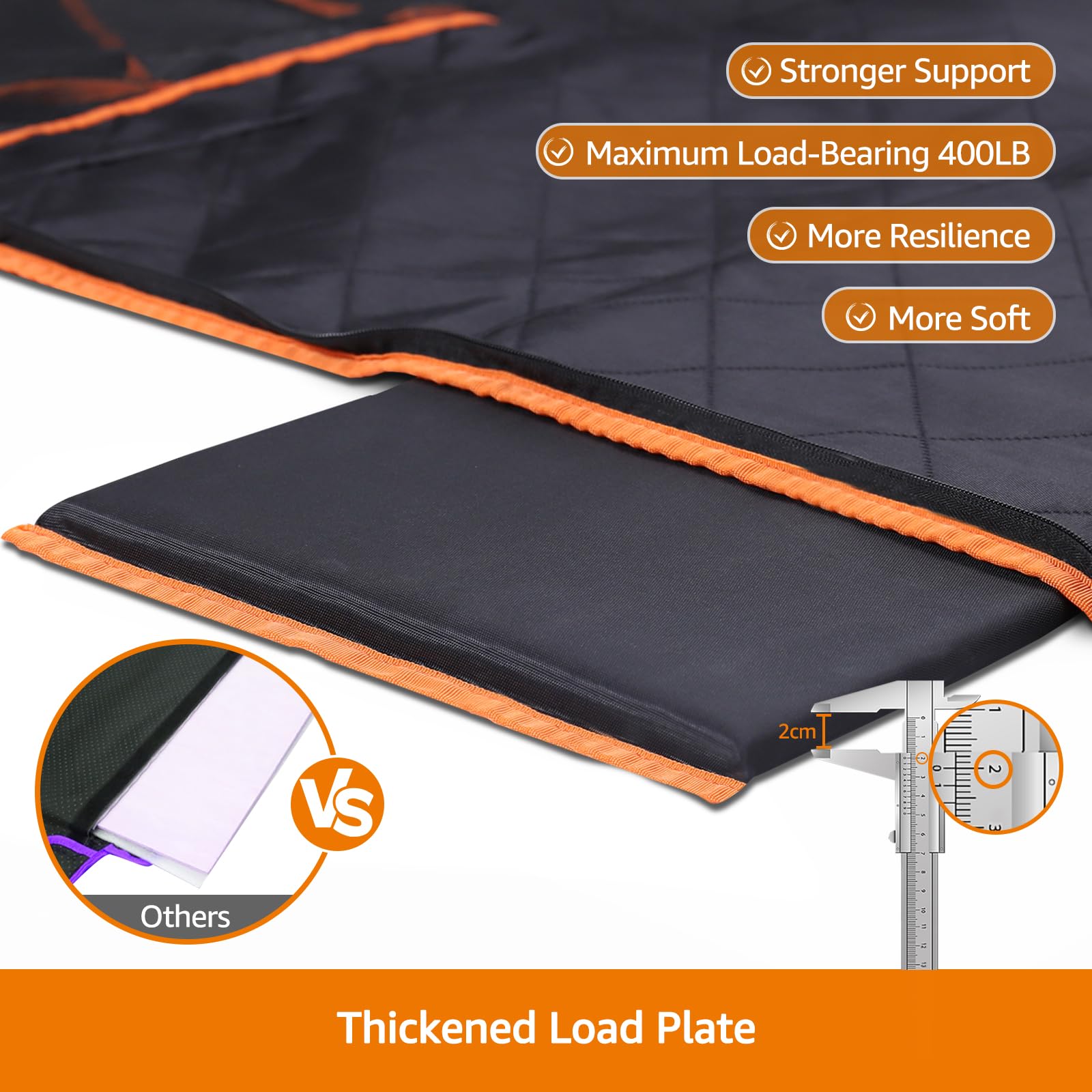 iBuddy dog seat cover hot-press-technology prevents water leaks for durability