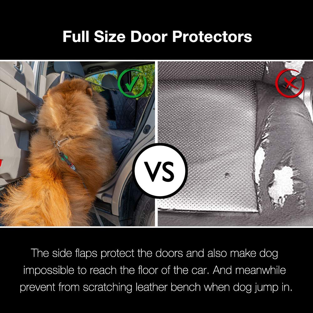 iBuddy dog seat cover machine washable for simple maintenance.