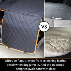 iBuddy non-slip hammock design prevents dog sliding while braking