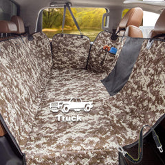 ibuddy truck seat cover-dog hair-protection keeps interior clean on road trips