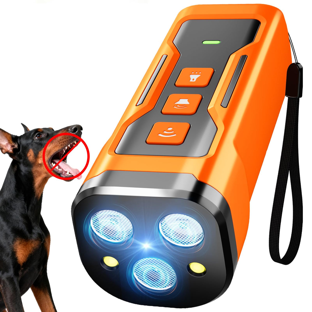 iBurr X3Pro multi-emitter setup widens bark control reach for effective training