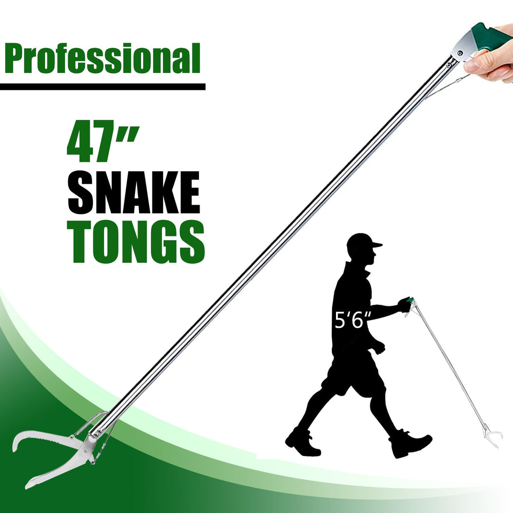 IC ICLOVER snake tongs auto-lock design for secure restraint