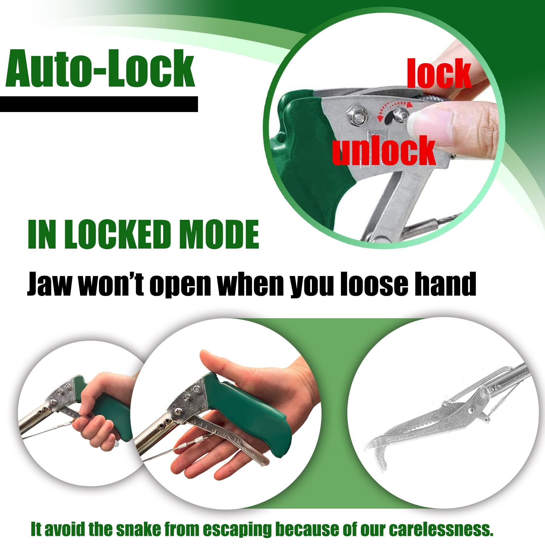 IC ICLOVER non-slip grip handle boosts control during use
