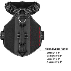 ICEFANG GN8 harness back view highlighting the Y-shaped chestplate