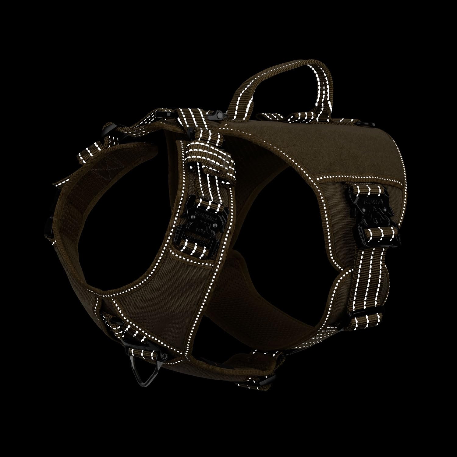 ICEFANG GN8 no-pull front clip design aids controlled walking.