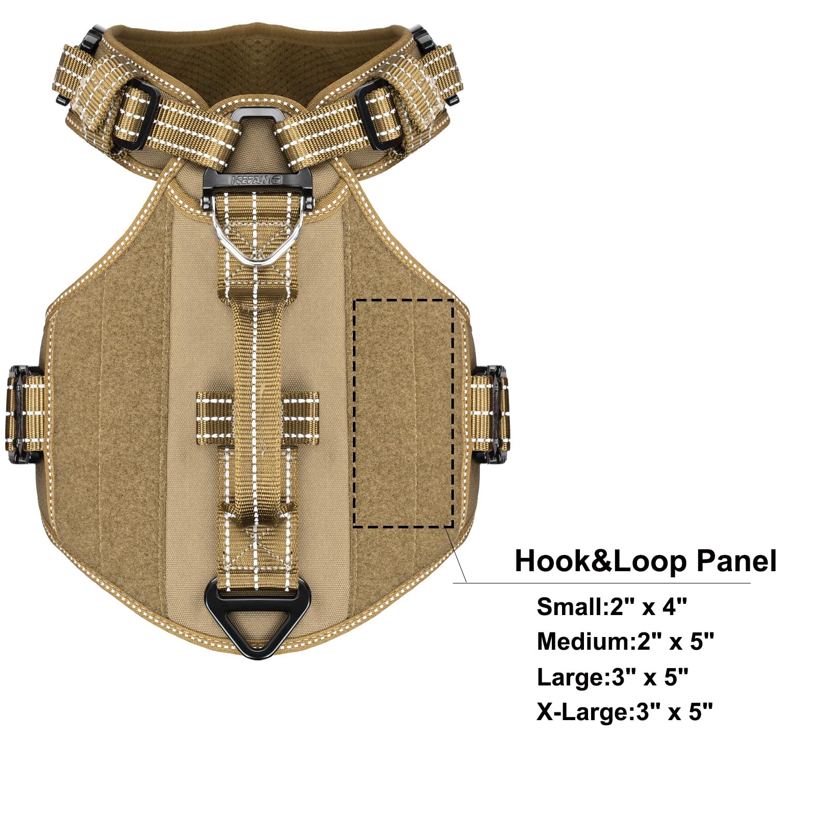 ICEFANG GN8 patch-loop-panel demonstrates customization with service patches during training.
