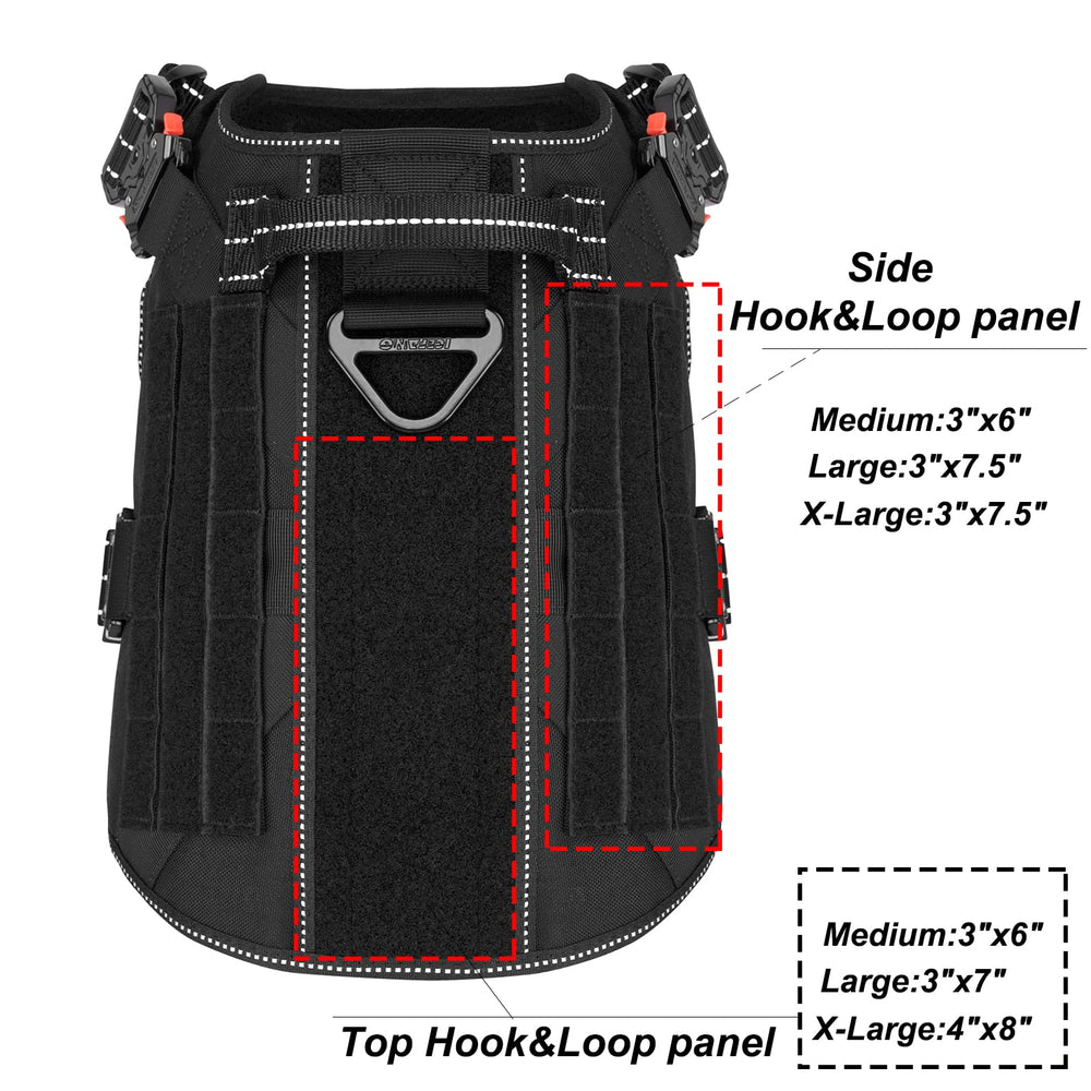 ICEFANG heavy-duty buckles showcase 4x metal clasps for tough environments