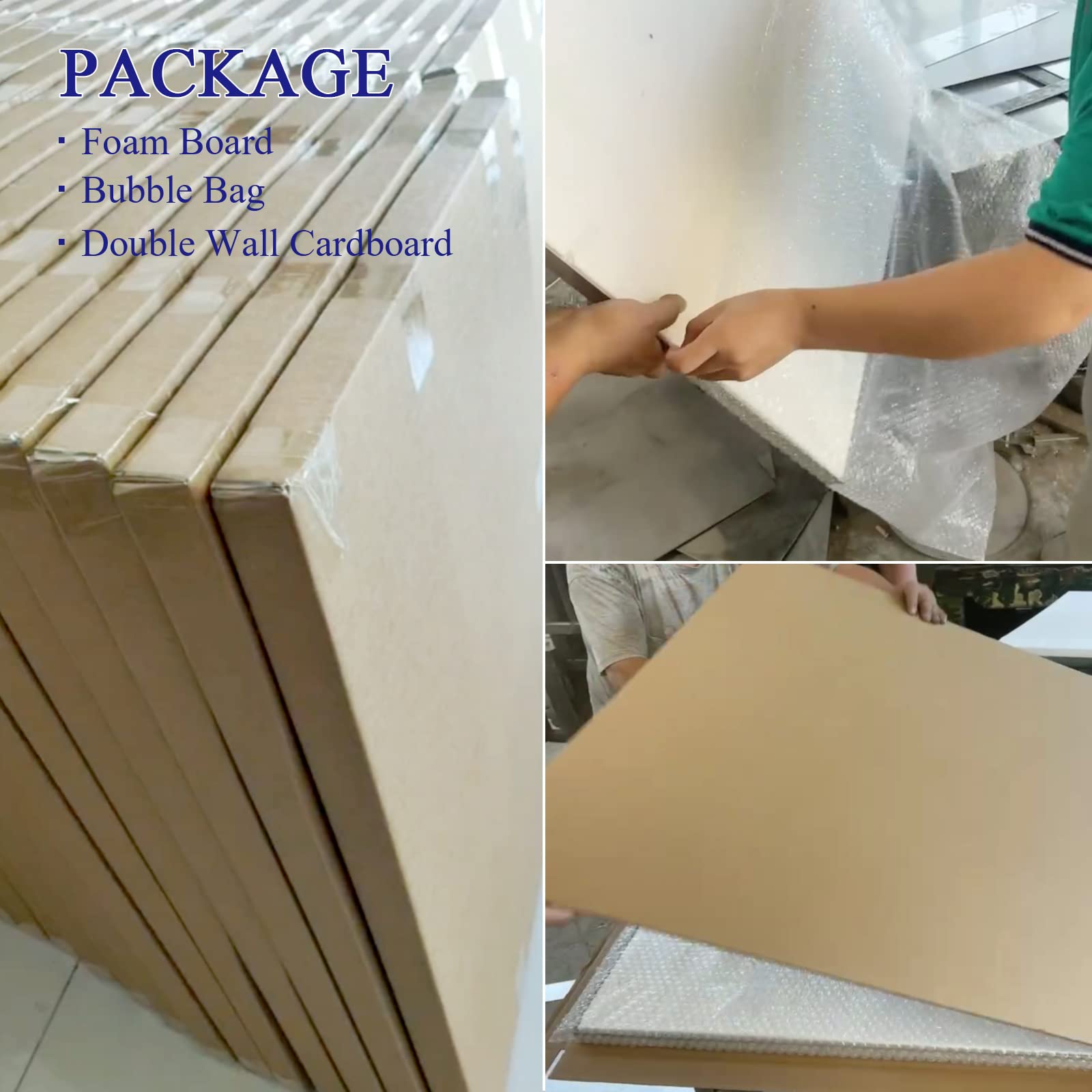 ICITYWALL securely packaged tray arrives protected against transit damage