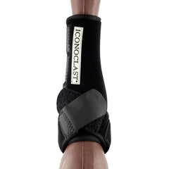 Iconoclast Hind boot with double sling straps delivering lateral support for safe workouts.