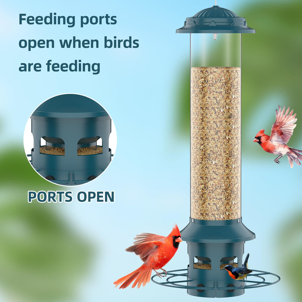 Icreer Weight-Mechanism prevents heavy climbers from feeding by closing ports.