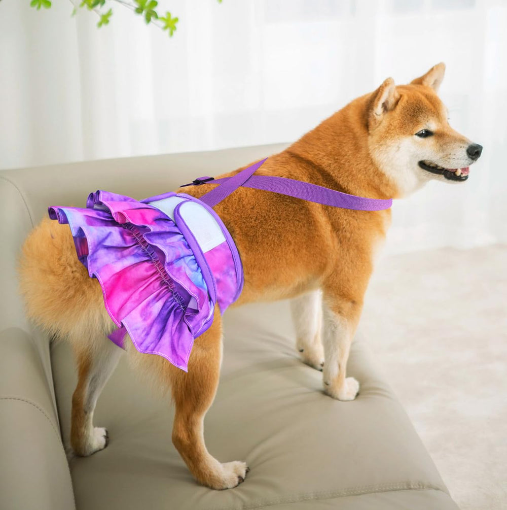 Idepet detachable suspenders keep diapers in place during active play