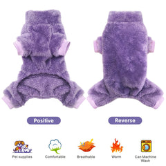 Idepet easy-care dog onesie machine washable fabric suggests effortless cleanups.